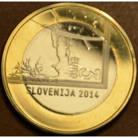 euroerme érme Szlovén emlékérme 3 Euro 2014 (UNC)