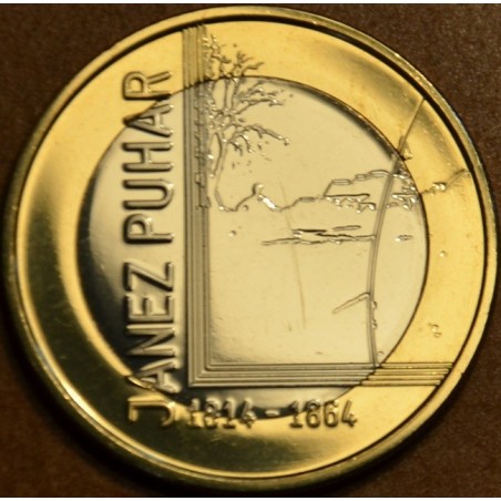 eurocoin eurocoins Commemorative coin 3 Euro Slovenia 2014 (UNC)