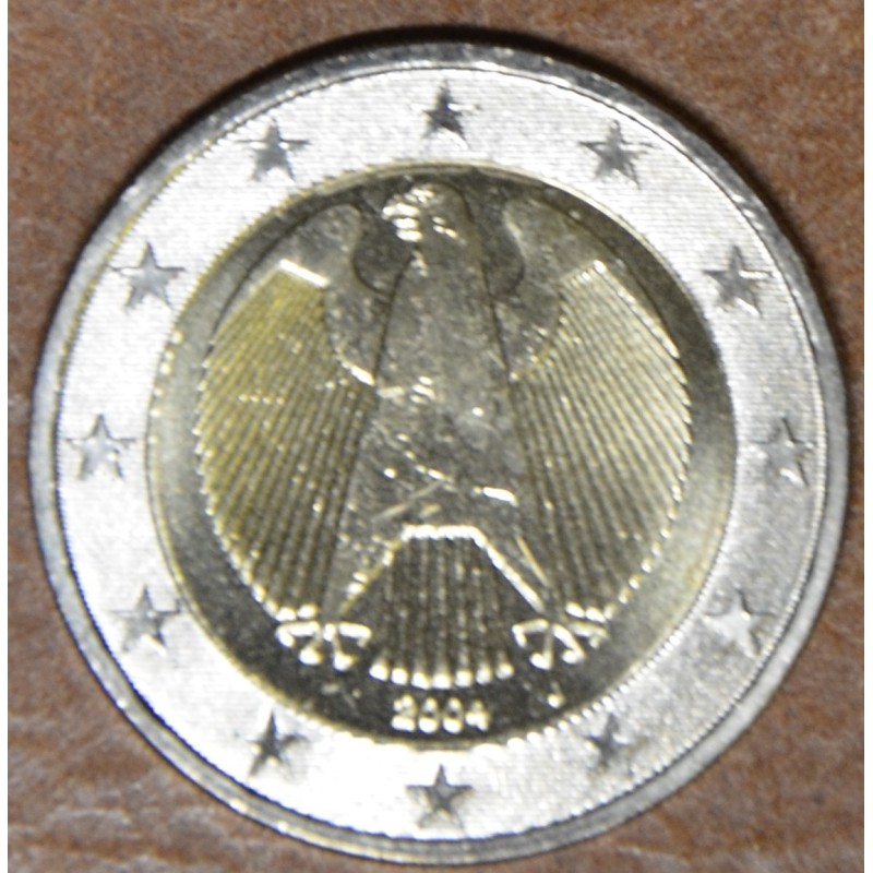 Euromince mince 2 Euro Nemecko \\"J\\" 2004 (UNC)