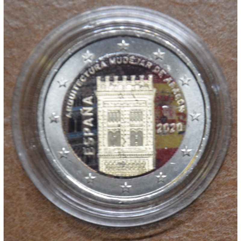 eurocoin eurocoins 2 Euro Spain 2020 - Mudéjar Architecture of Arag...