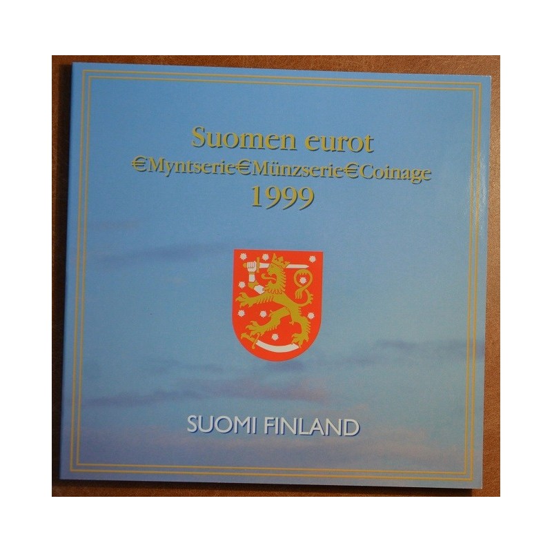 Euromince mince Fínsko 1999 - sada 8 mincí (BU)