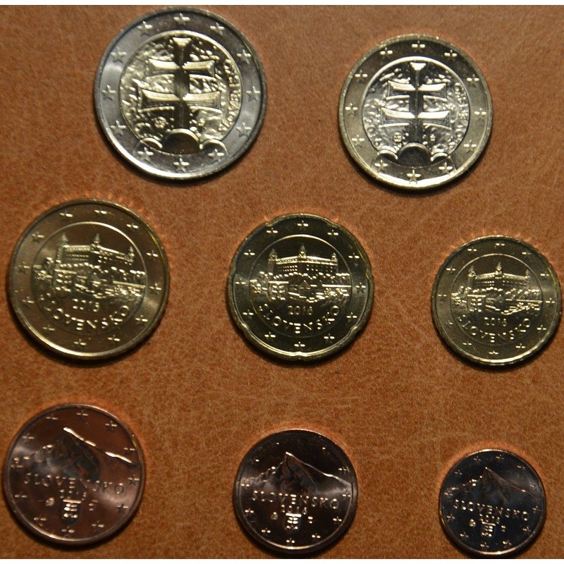 eurocoin eurocoins Set of Slovak coins 2016 (UNC)