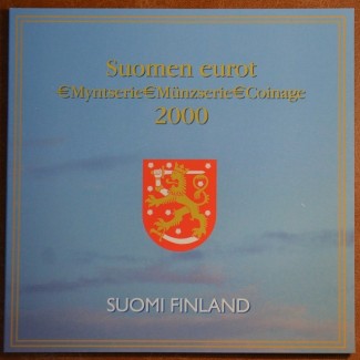 euroerme érme Finnország 2000 - 8 részes forgalmi sor (BU)