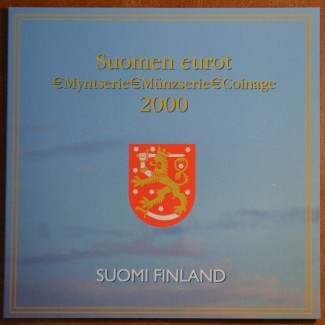Euromince mince Fínsko 2000 - sada 8 mincí (BU)
