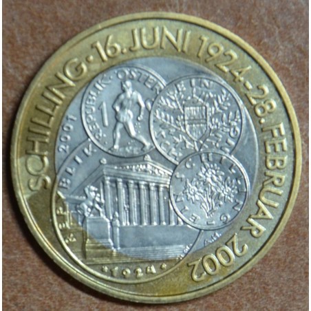 eurocoin eurocoins Austria 50 schilling 2001 (UNC)