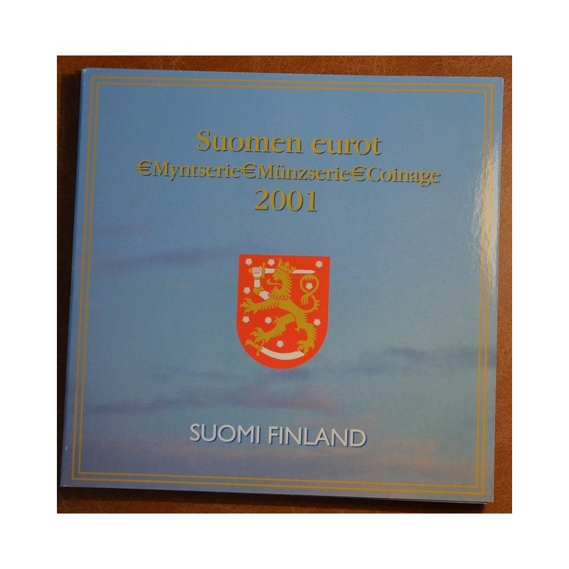 Euromince mince Fínsko 2001 - sada 8 mincí (BU)