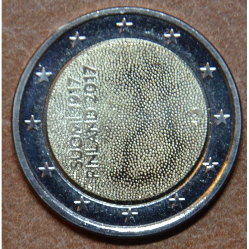 Euromince mince 2 Euro Fínsko 2017 - 100 rokov nezávislosti Fínska ...