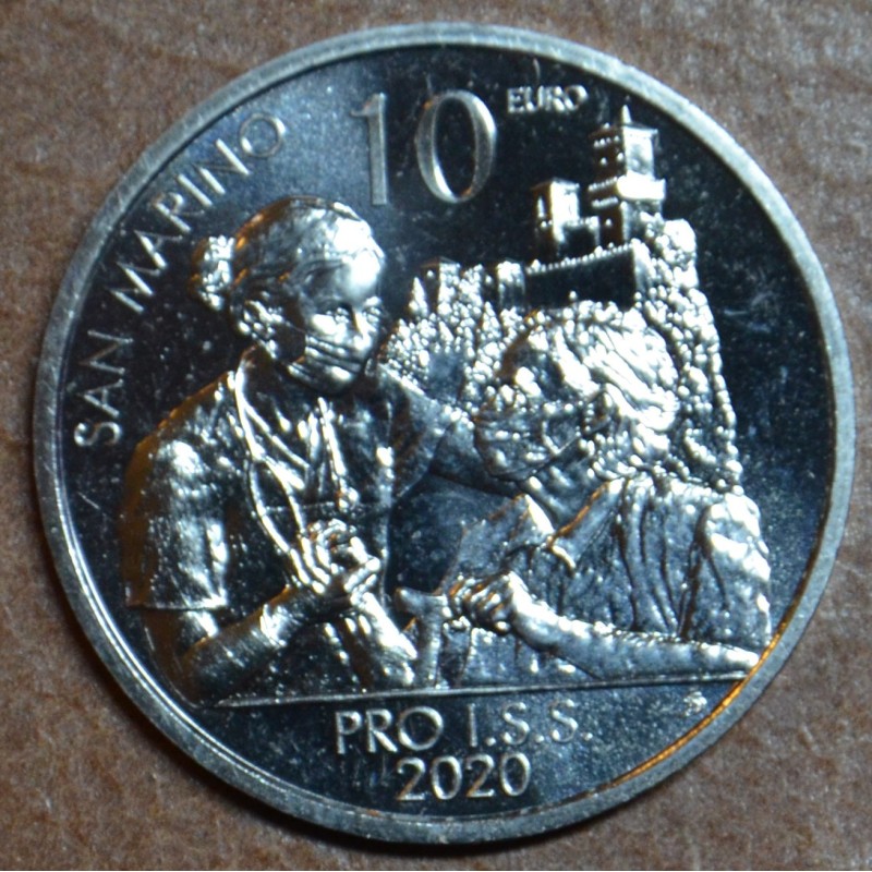 Euromince mince 10 Euro San Marino 2020 - Covid / Pro I.S.S. (UNC)