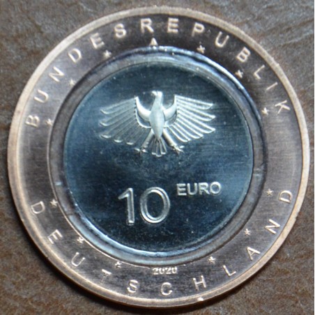 eurocoin eurocoins 10 Euro Germany \\"A\\" 2020 On the land (UNC)