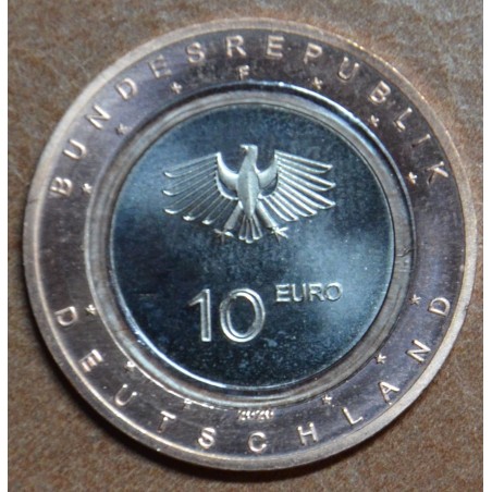eurocoin eurocoins 10 Euro Germany \\"F\\" 2020 On the land (UNC)
