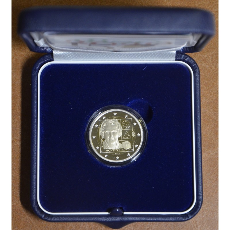 eurocoin eurocoins 2 Euro Italy 2020 - Maria Montessori (Proof)