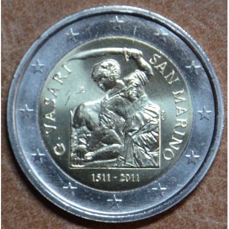 eurocoin eurocoins 2 Euro San Marino 2011 - 500th Anniversary of th...