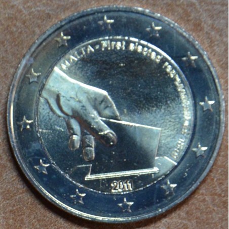 euroerme érme 2 Euro Málta 2011 - Málta történelme: az első, 1849-e...