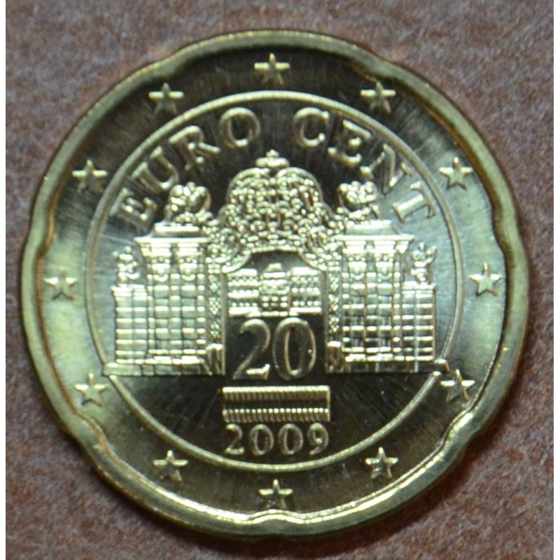 eurocoin eurocoins 20 cent Austria 2009 (UNC)