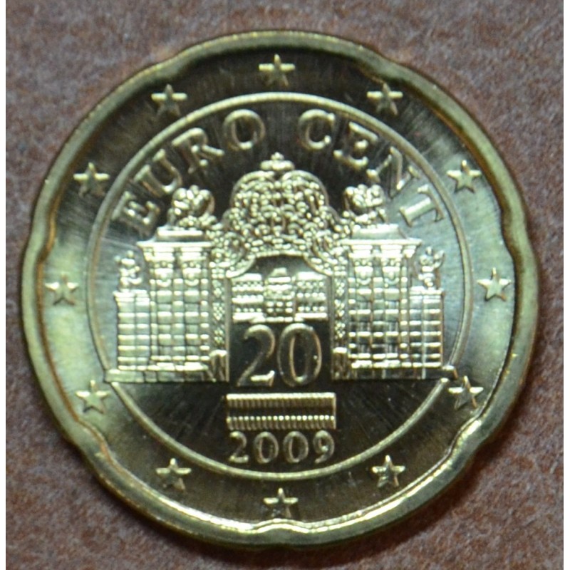 euroerme érme 20 cent Ausztria 2009 (UNC)