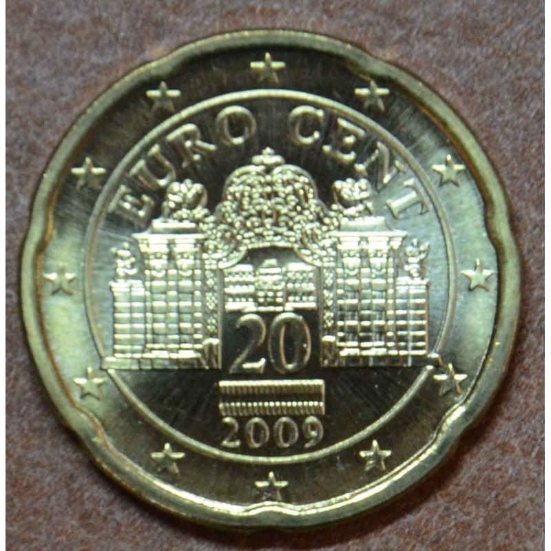 Euromince mince 20 cent Rakúsko 2009 (UNC)