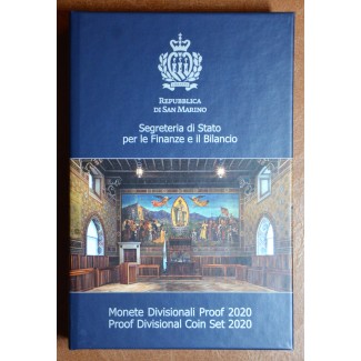 euroerme érme San Marino 2020 - 10 részes forgalmi sor (Proof)