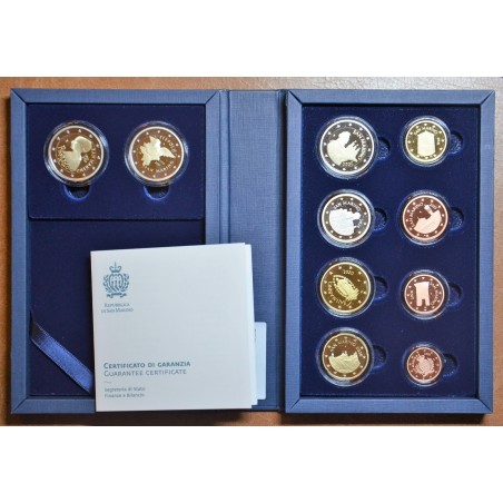 euroerme érme San Marino 2020 - 10 részes forgalmi sor (Proof)