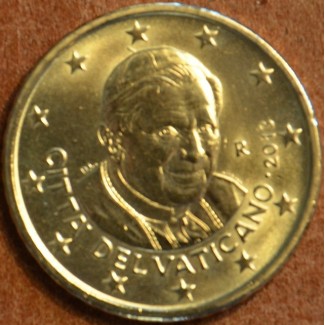 Euromince mince 50 cent Vatikán Benedikt XVI. 2013 (BU)