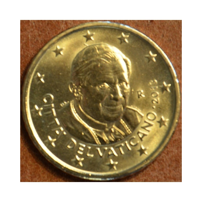 euroerme érme 50 cent Vatikán XVI. Benedek 2013 (BU)