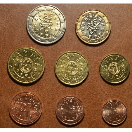 eurocoin eurocoins Portugal 2006 set of 8 coins (UNC)