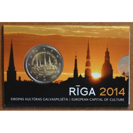 eurocoin eurocoins 2 Euro Latvia 2014 - Riga European Capital of Cu...
