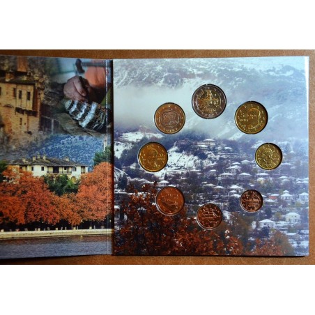 eurocoin eurocoins Greece 2015 set of coins - Epirus (BU)