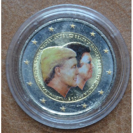 Euromince mince 2 Euro Holandsko 2014 - Dvojportrét (farebná UNC)