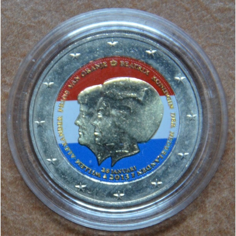 Euromince mince 2 Euro Holandsko 2013 - Dvojportrét VI. (farebná UNC)