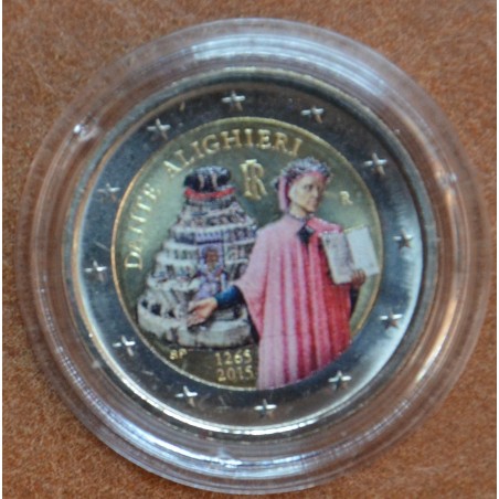 Euromince mince 2 Euro Taliansko 2015 - Dante Alighieri VI. (farebn...