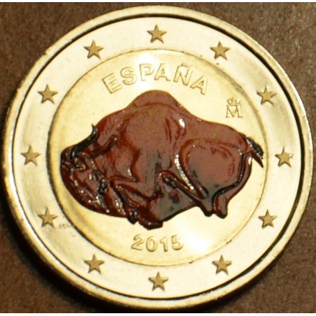 eurocoin eurocoins 2 Euro Spain 2015 - UNESCO: Caves of Altamira (c...