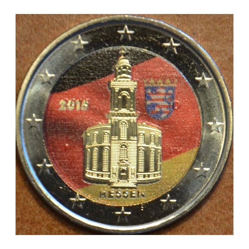 euroerme érme 2 Euro Németország 2015 \\"F\\" - Hessen: Szent Pál t...