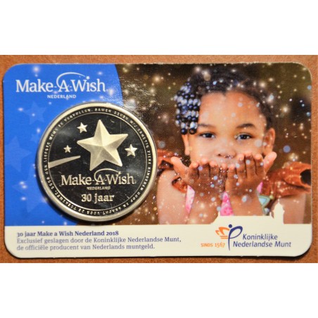 eurocoin eurocoins Token Netherlands 2018 Make a wish (Proof)