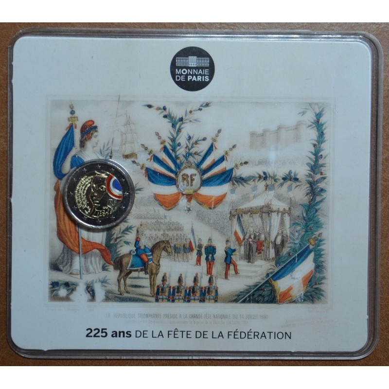 eurocoin eurocoins 2 Euro France 2015 - Fête de la Fédération (BU c...
