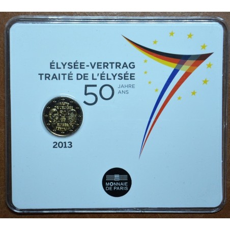 Euromince mince 2 Euro Francúzsko 2013 - 50 rokov Elizejskej zmluvy...