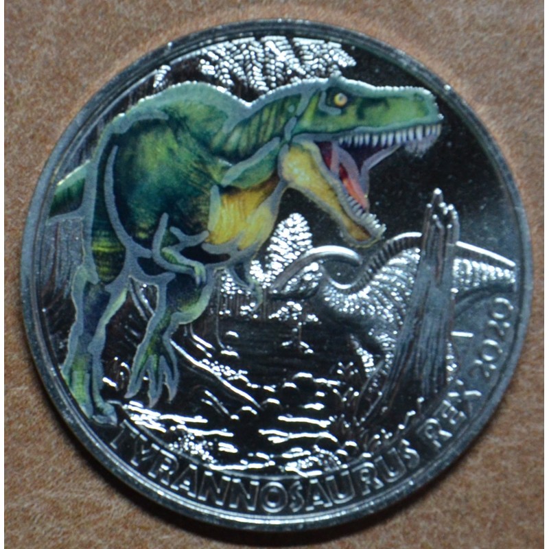 eurocoin eurocoins 3 Euro Austria 2020 - Tyrannosaurus Rex (UNC)