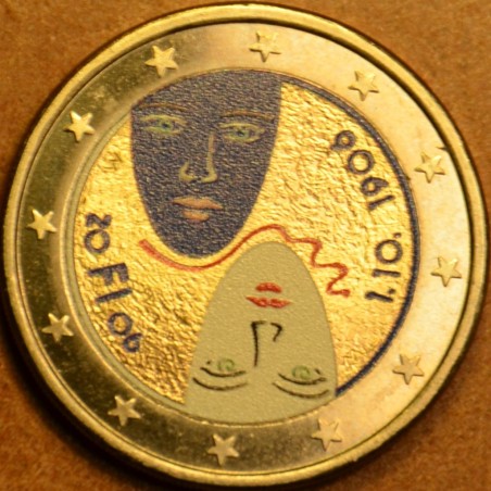 eurocoin eurocoins 2 Euro Finland 2006 - 1st Centenary of the Intro...