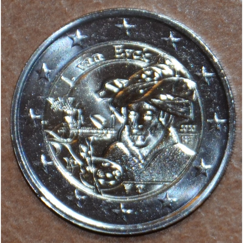 Euromince mince 2 Euro Belgicko 2020 - Jan van Eyck (UNC)