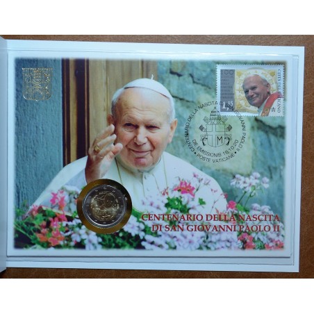 eurocoin eurocoins 2 Euro Vatican 2020 - 100th Anniversary of the B...