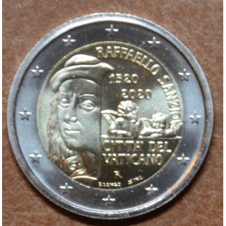 Euromince mince 2 Euro Vatikán 2020 - Raffaello Sanzio (UNC v bubline)