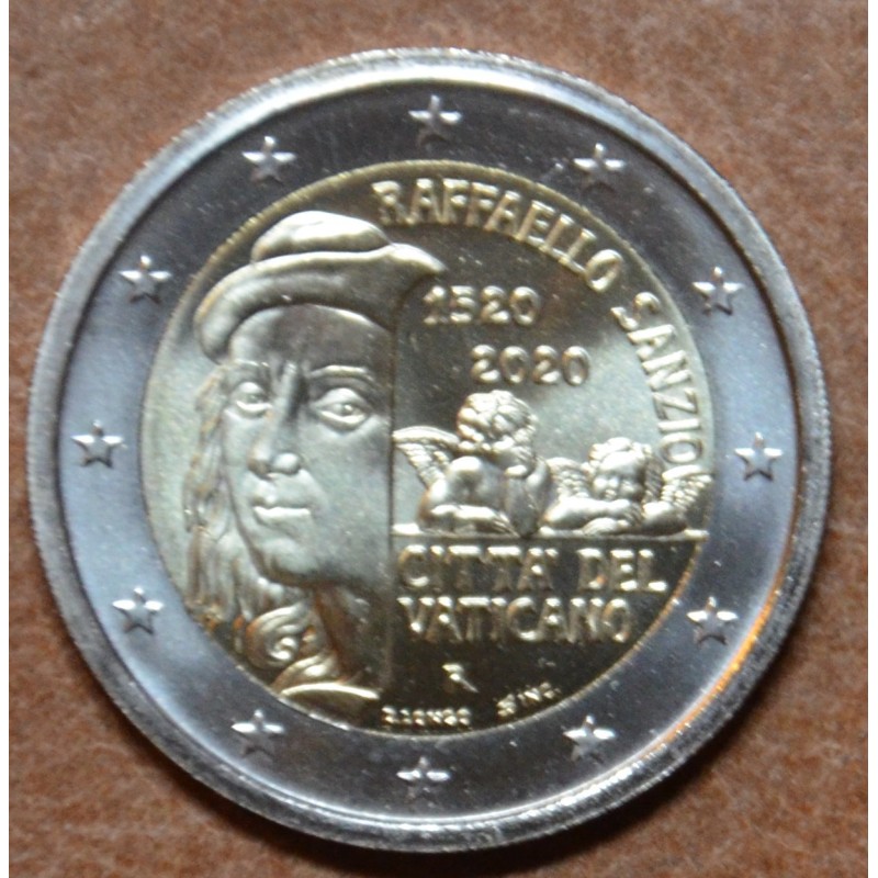eurocoin eurocoins 2 Euro Vatican 2020 - Raffaello Sanzio (UNC in c...