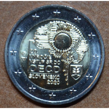 eurocoin eurocoins 2 Euro Slovakia 2020 - Accession to the OECD (UNC)