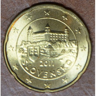 Euromince mince 20 cent Slovensko 2011 (UNC)