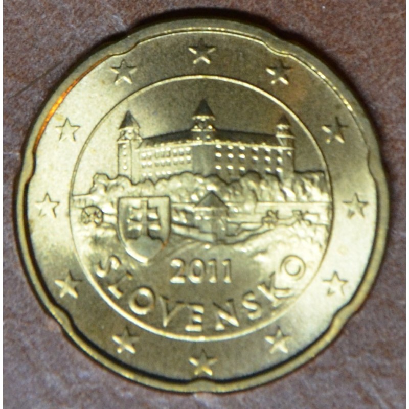 Euromince mince 20 cent Slovensko 2011 (UNC)