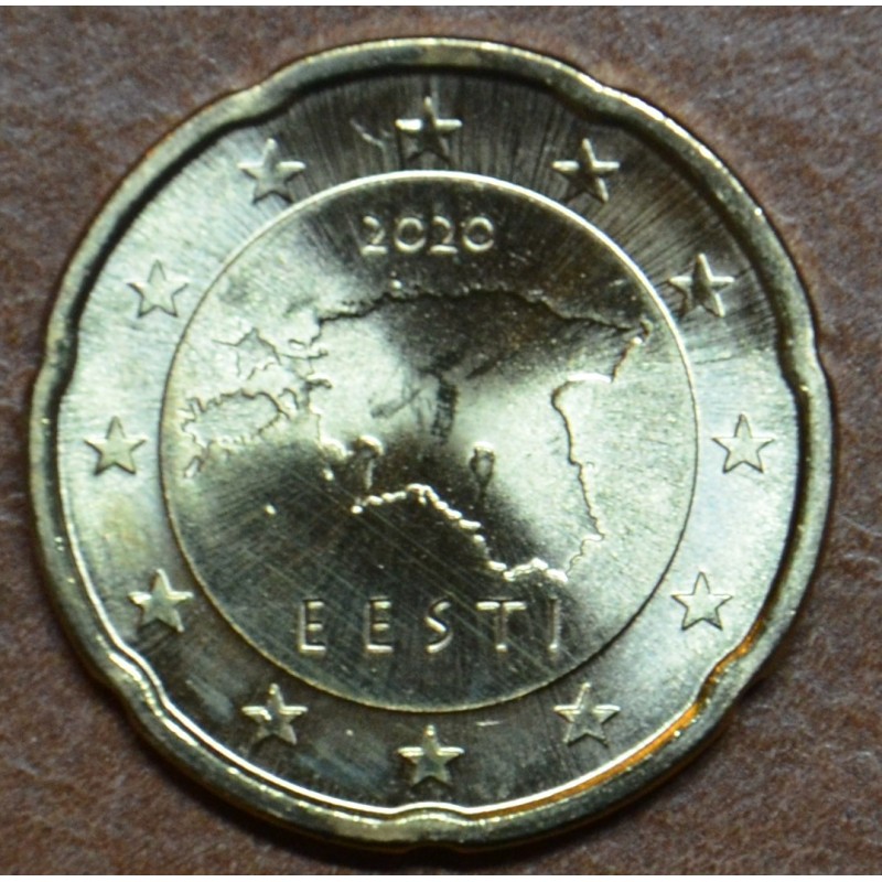 Euromince mince 20 cent Estónsko 2020 (UNC)