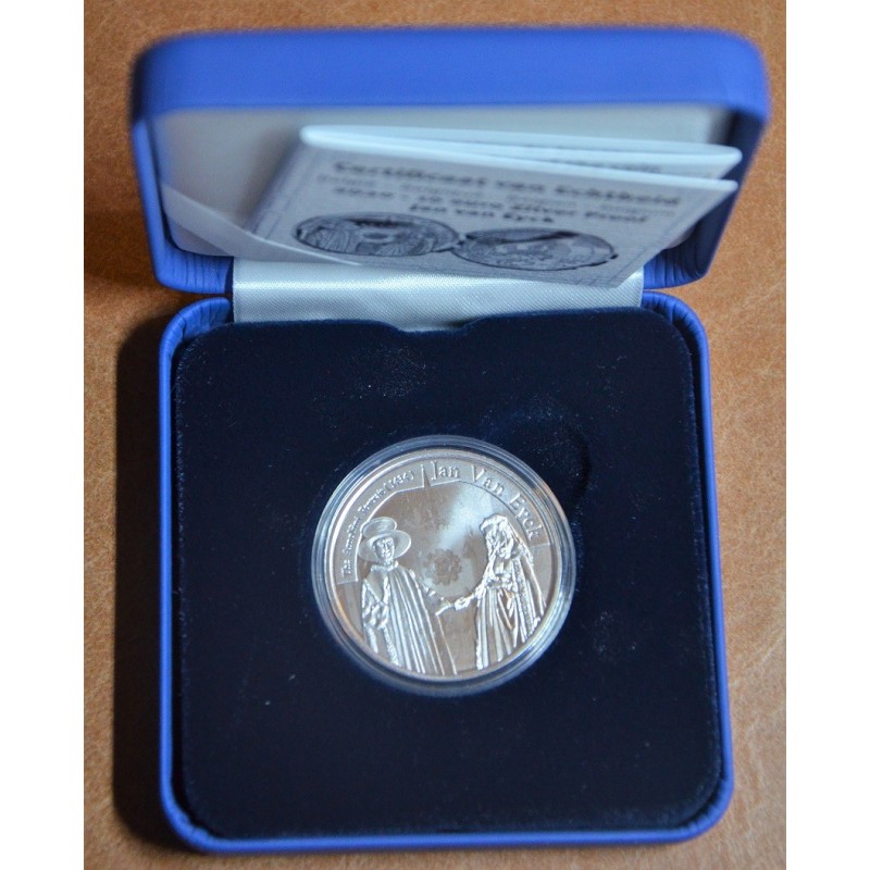 Euromince mince 10 Euro Belgicko 2020 - Van Eyck (Proof)