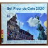 euroerme érme Belgium 2020 sor + 2x 2,50 Euro érme - Antwerpen (BU)