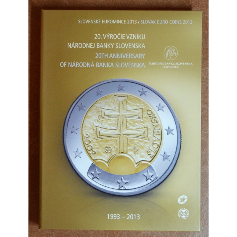 eurocoin eurocoins Slovakia 2013 Private set of National bank (BU)