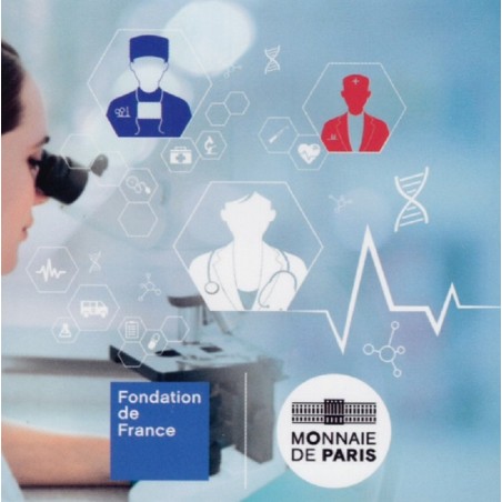 eurocoin eurocoins 2 Euro France 2020 - Medical research (Proof)