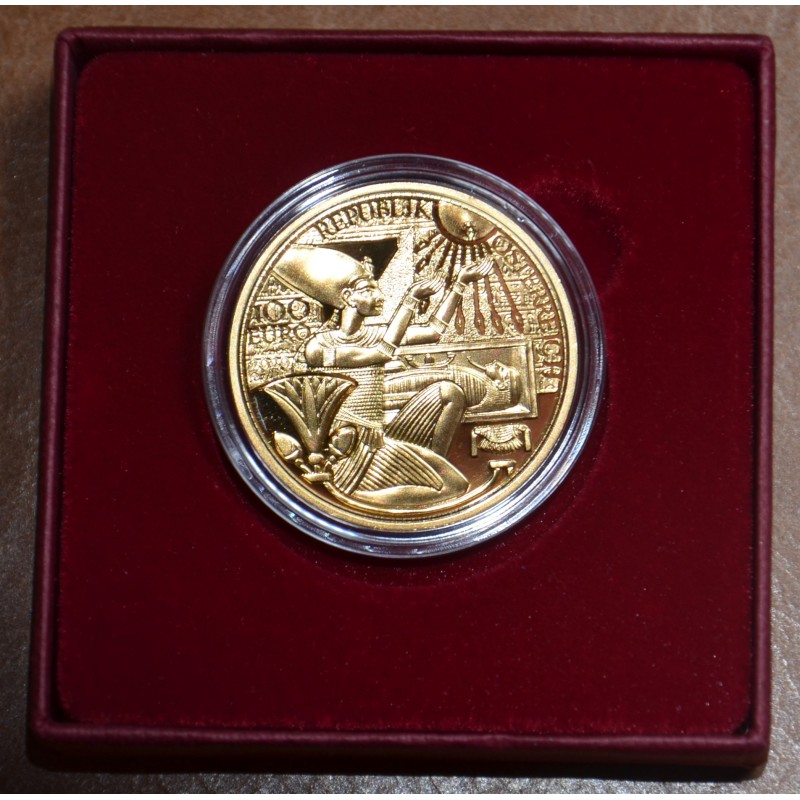 Euromince mince 100 Euro Rakúsko 2020 Zlato faraónov (Proof)